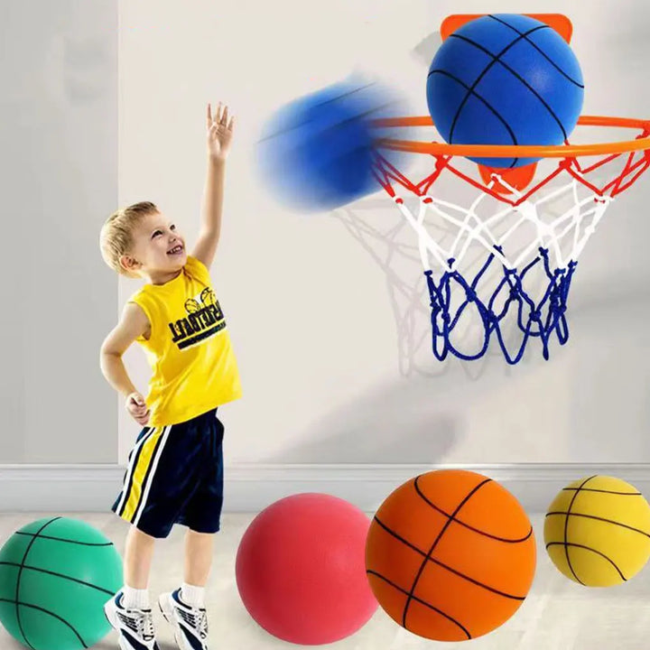 Indoor basketball hoop