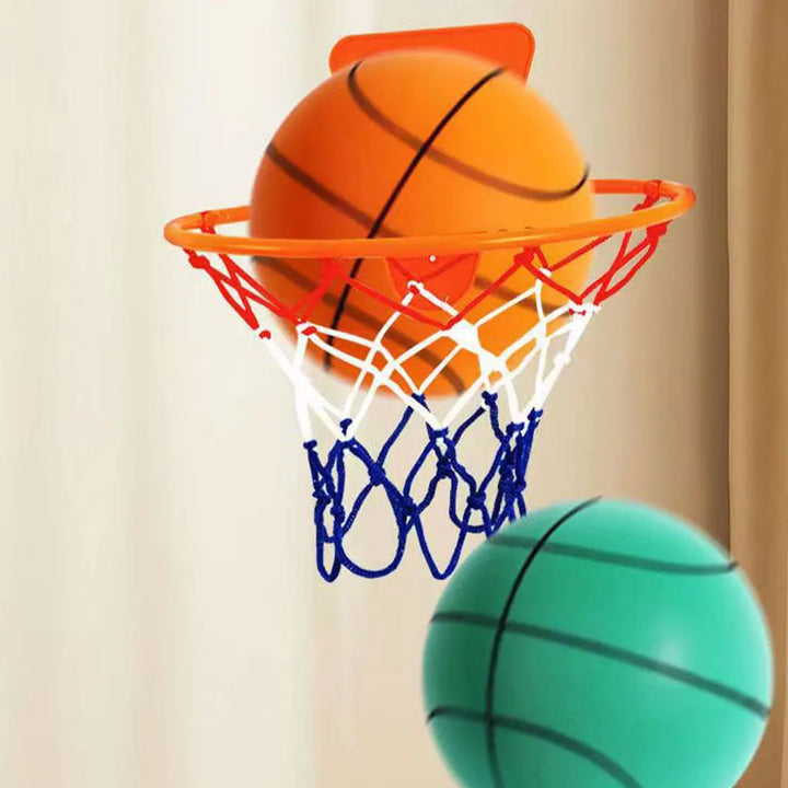 Indoor basketball hoop