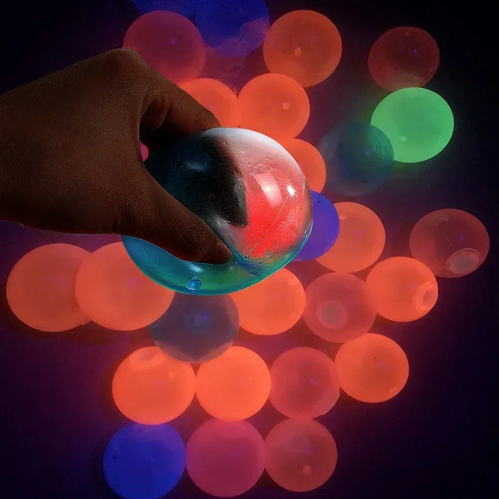 luminous and sticky ball